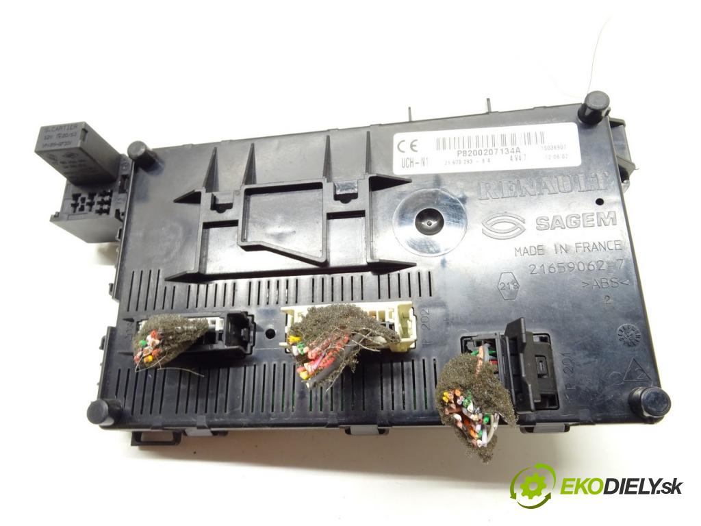 RENAULT CLIO II (BB_, CB_) 1998 - 2016    1.2 16V (BB05, BB0W, BB11, BB27, BB2T, BB2U, BB2V,  Modul UCH P8200207134A (Ostatné)