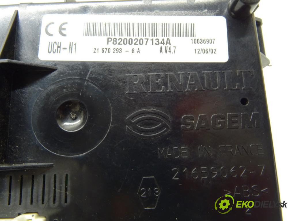 RENAULT CLIO II (BB_, CB_) 1998 - 2016 1.2 16V (BB05, BB0W, BB11, BB27, BB2T, BB2U, BB2V, Modul UCH P8200207134A (Ostatné)