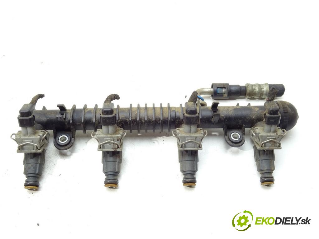 OPEL AGILA (A) (H00) 2000 - 2007    1.2 16V (F68) 55 kW [75 KM] benzyna 2000 - 2007  Lišta vstrekovacia Vstrekovacie ventily 0280155965 (Vstrekovacie lišty)