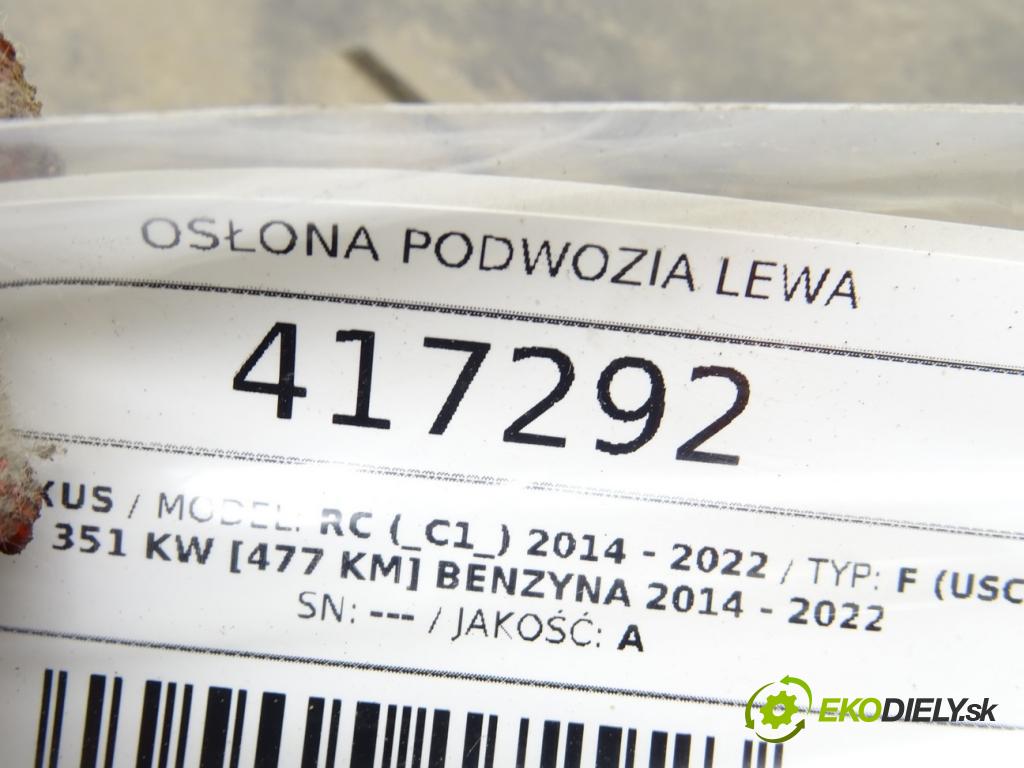 LEXUS RC (_C1_) 2014 - 2022    F (USC10_) 351 kW [477 KM] benzyna 2014 - 2022  Clona podvozku ľavá strana 58168-24030