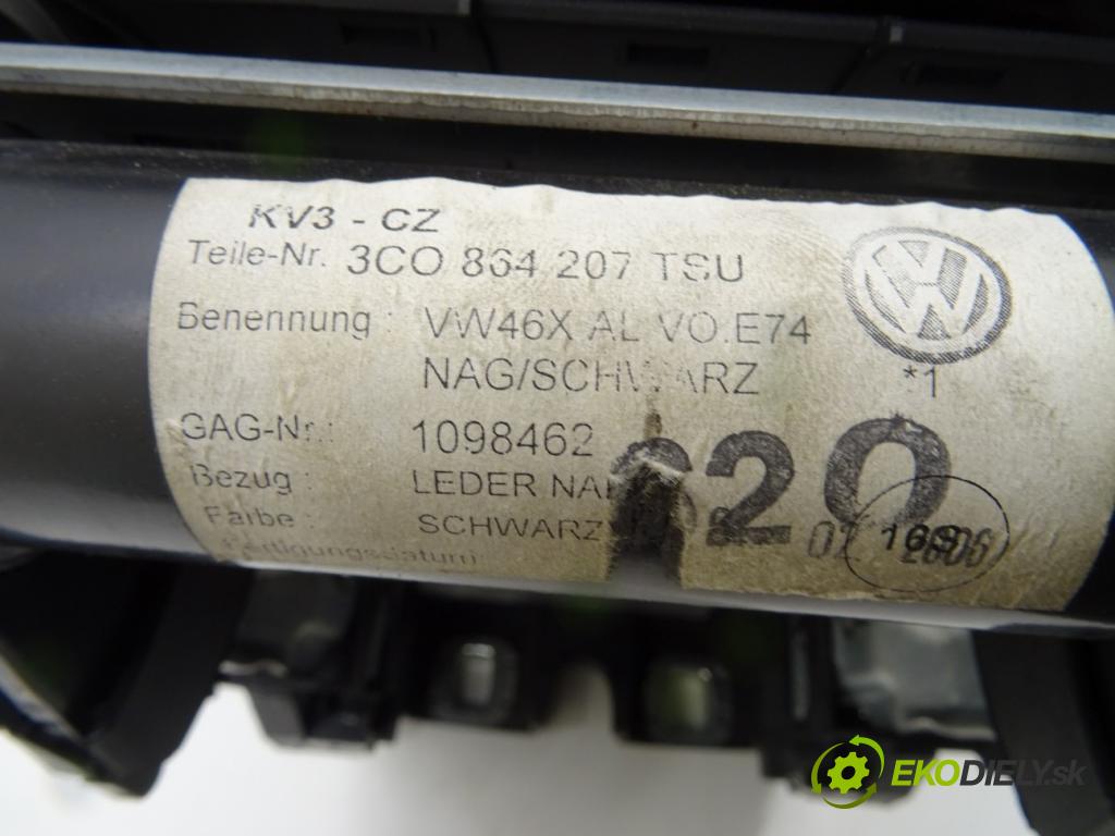 VW PASSAT B6 Variant (3C5) 2005 - 2011    2.0 TDI 103 kW [140 KM] olej napędowy 2005 - 2009  Tunel stredový 3C1863241BG (Stredový tunel / panel)