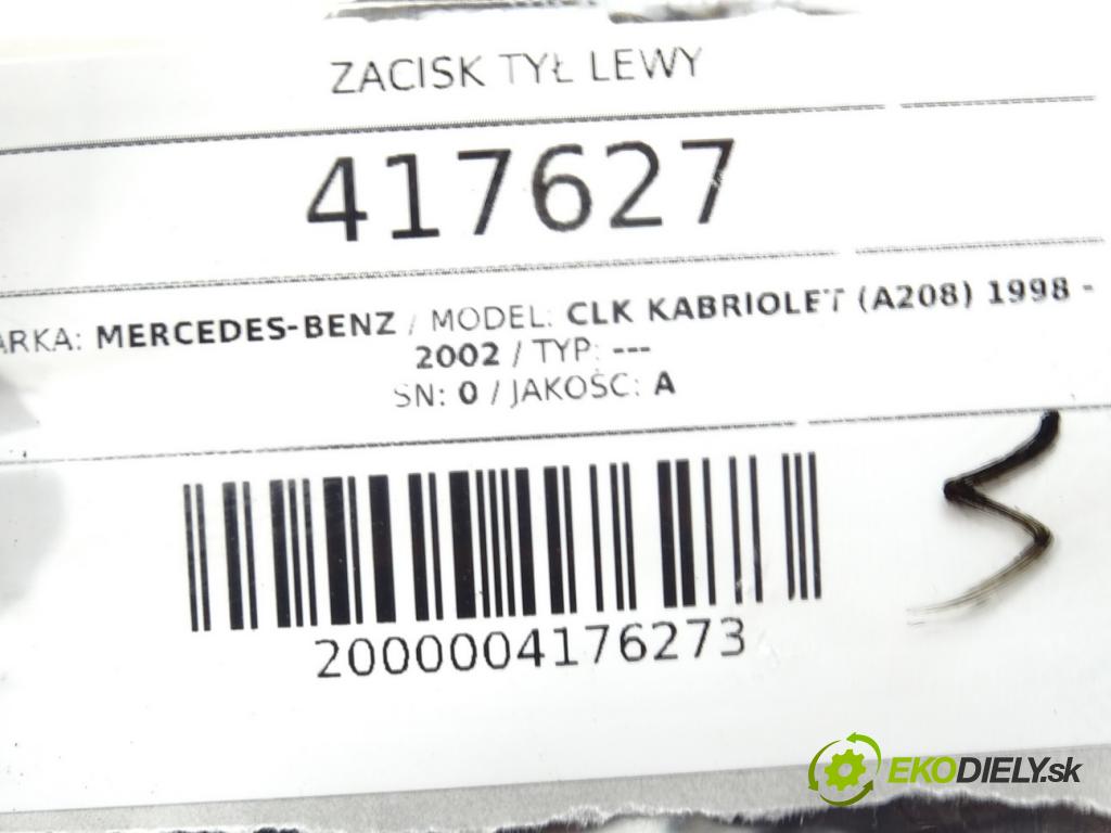 MERCEDES-BENZ CLK kabriolet (A208) 1998 - 2002    ---  Brzdič strmeň zad ľavy  (Ostatné)