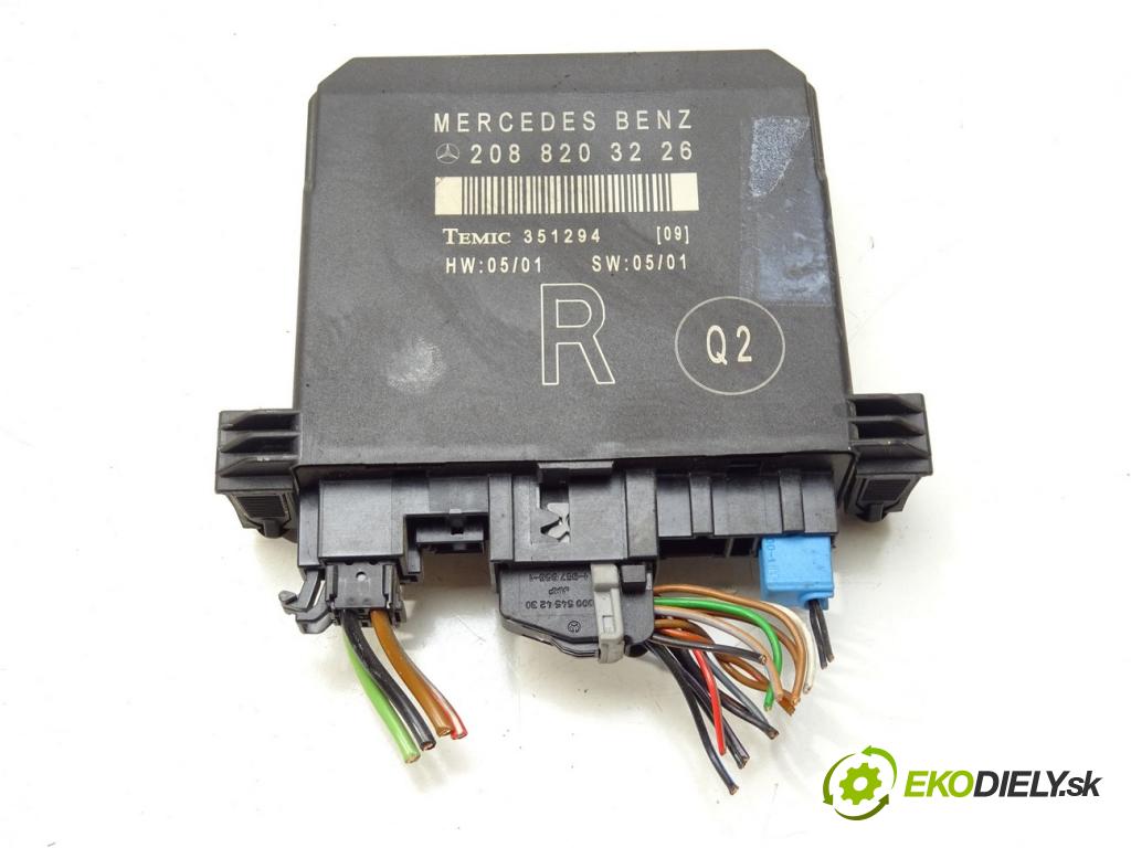 MERCEDES-BENZ CLK kabriolet (A208) 1998 - 2002    ---  Modul Riadiaca jednotka Dvere 2088203226 (Riadiace jednotky centrálneho zámku)