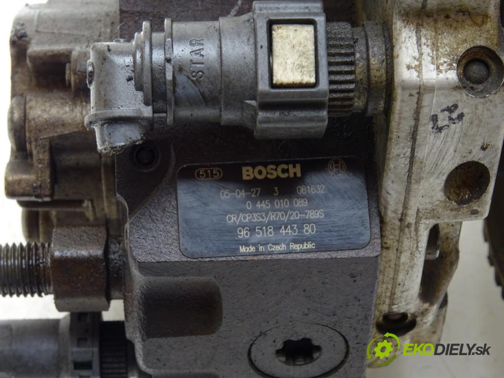 MAZDA 3 (BK) 2003 - 2009    1.6 DI Turbo 80 kW [109 KM] olej napędowy 2004 - 2  Pumpa vstrekovacia 9651844380 (Vstrekovacie čerpadlá)