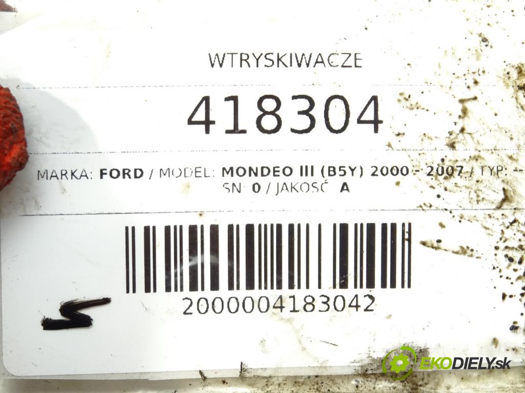 FORD MONDEO III (B5Y) 2000 - 2007    ---  vstřikovací ventily 3S7Q-9K546-BB