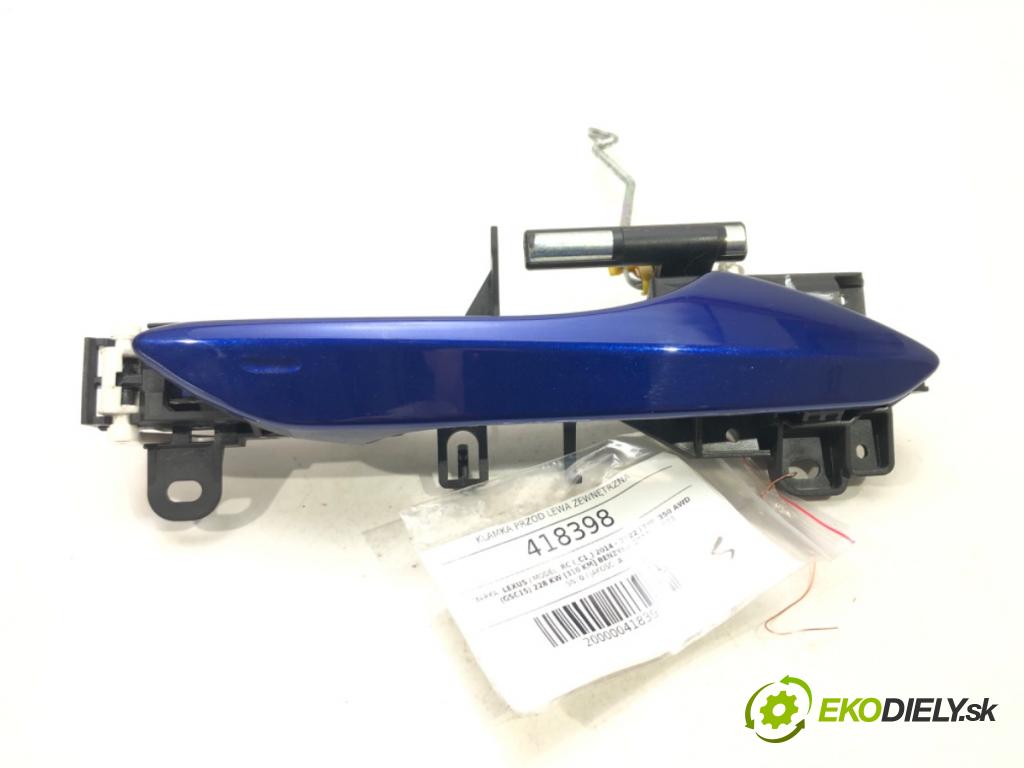 LEXUS RC (_C1_) 2014 - 2022    350 AWD (GSC15) 228 kW [310 KM] benzyna 2015 - 202  Kľučka predný ľavá strana vonkajšia  (Vonkajšie predné ľavé)