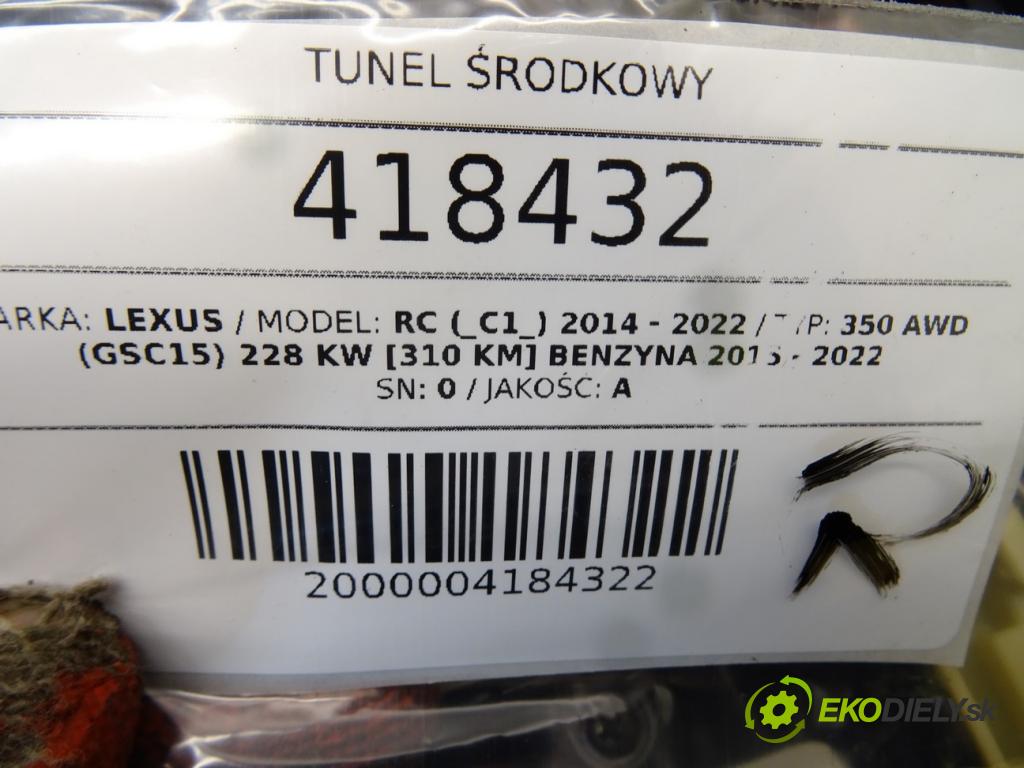 LEXUS RC (_C1_) 2014 - 2022    350 AWD (GSC15) 228 kW [310 KM] benzyna 2015 - 202  Tunel stredový  (Stredový tunel / panel)