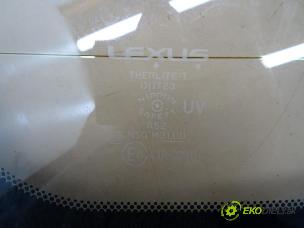 LEXUS RC (_C1_) 2014 - 2022    350 AWD (GSC15) 228 kW [310 KM] benzyna 2015 - 202  okno zadní část  (Okna zadní)