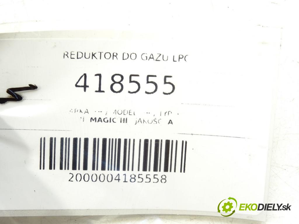 --- ---    ---  Reduktor do plynového pedálu LPG MAGIC III (LPG)