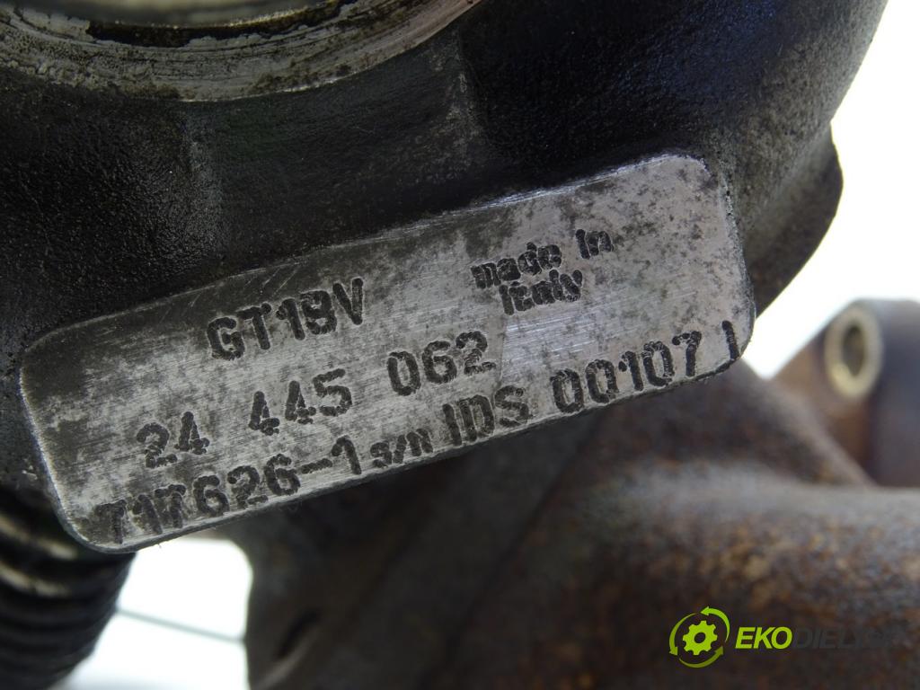 OPEL VECTRA C (Z02) 2002 - 2009    2.2 DTI 16V (F69) 92 kW [125 KM] olej napędowy 200  Turbodúchadlo,turbo 24445062 (Turbodúchadlá (kompletné))