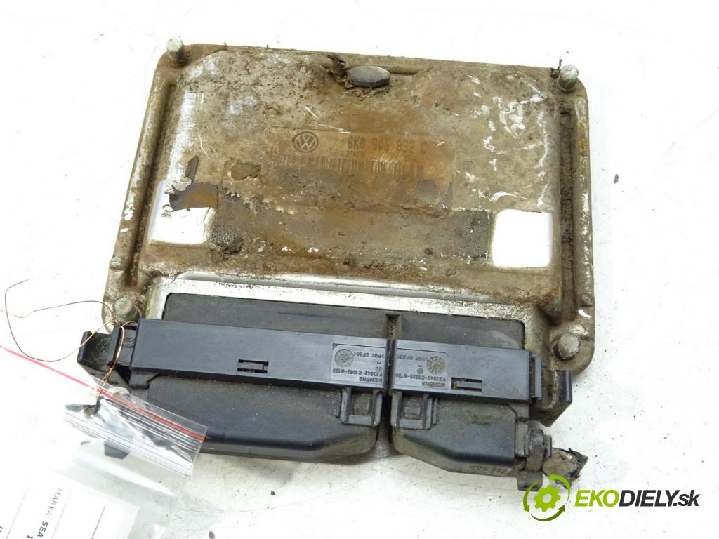 SEAT CORDOBA (6K1, 6K2) 1993 - 2002    1.4 16V 55 kW [75 KM] benzyna 2000 - 2002  riadiaca jednotka Motor 6K0906032C (Riadiace jednotky)
