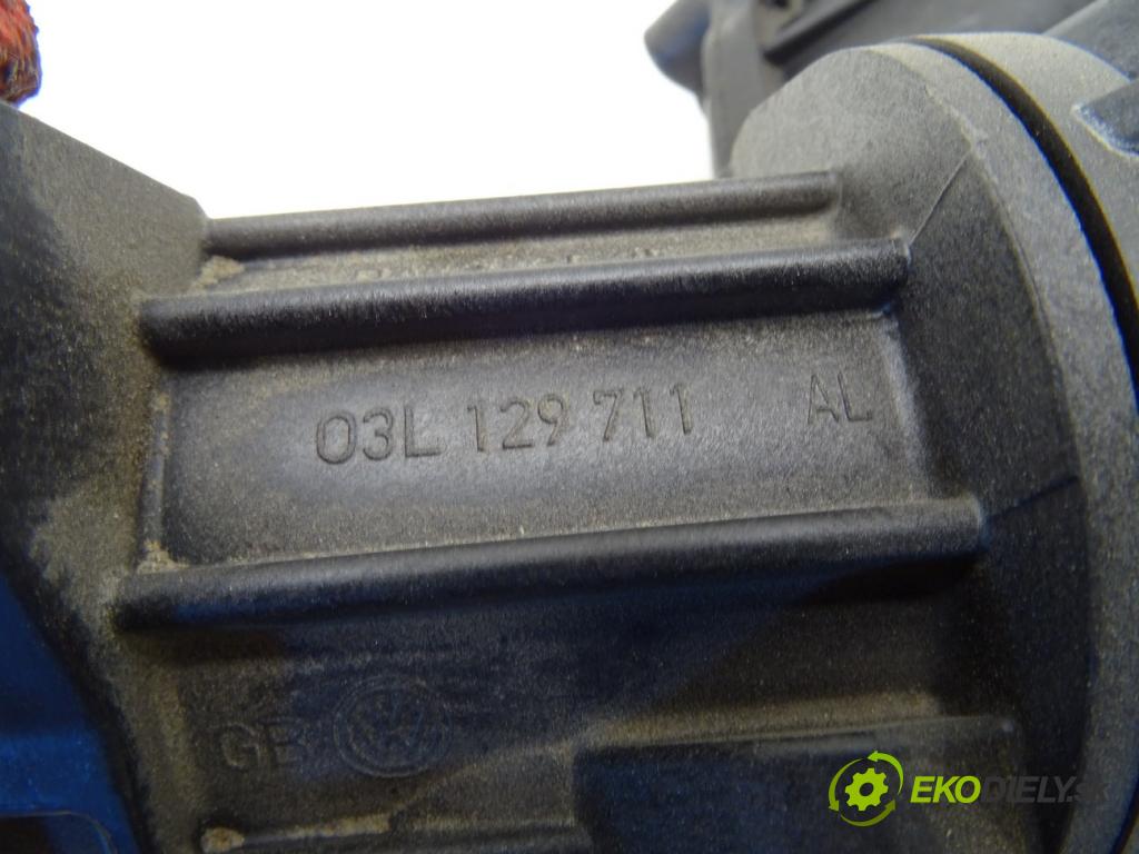 VW PASSAT B7 Variant (365) 2010 - 2015    1.6 TDI 77 kW [105 KM] olej napędowy 2010 - 2014  Potrubie sacie, sanie 03L129711AL (Sacie potrubia)