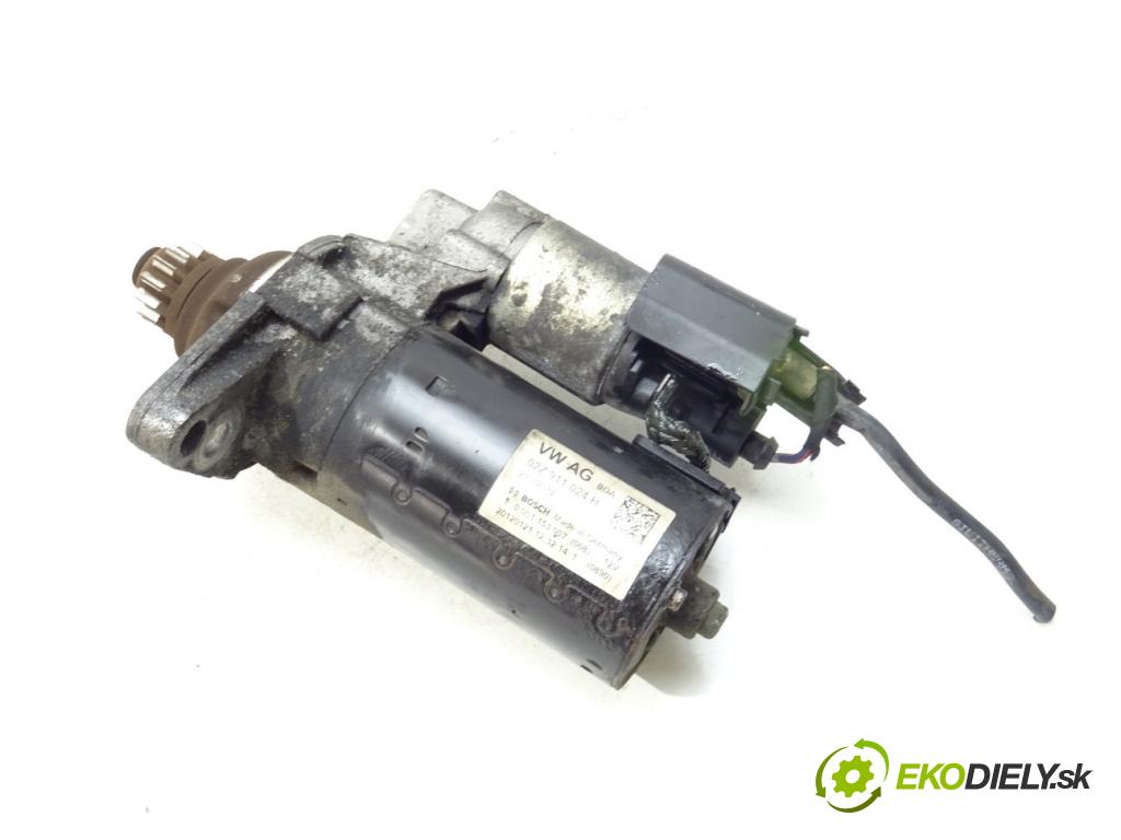 VW PASSAT B7 Variant (365) 2010 - 2015    1.6 TDI 77 kW [105 KM] olej napędowy 2010 - 2014  Štartér 02Z911024H (Štartéry)