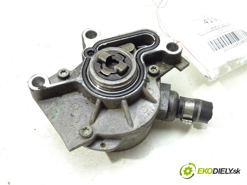 VW GOLF IV (1J1) 1997 - 2008    1.9 TDI 66 kW [90 KM] olej napędowy 1997 - 2004  Pumpa vákuová 038145101B