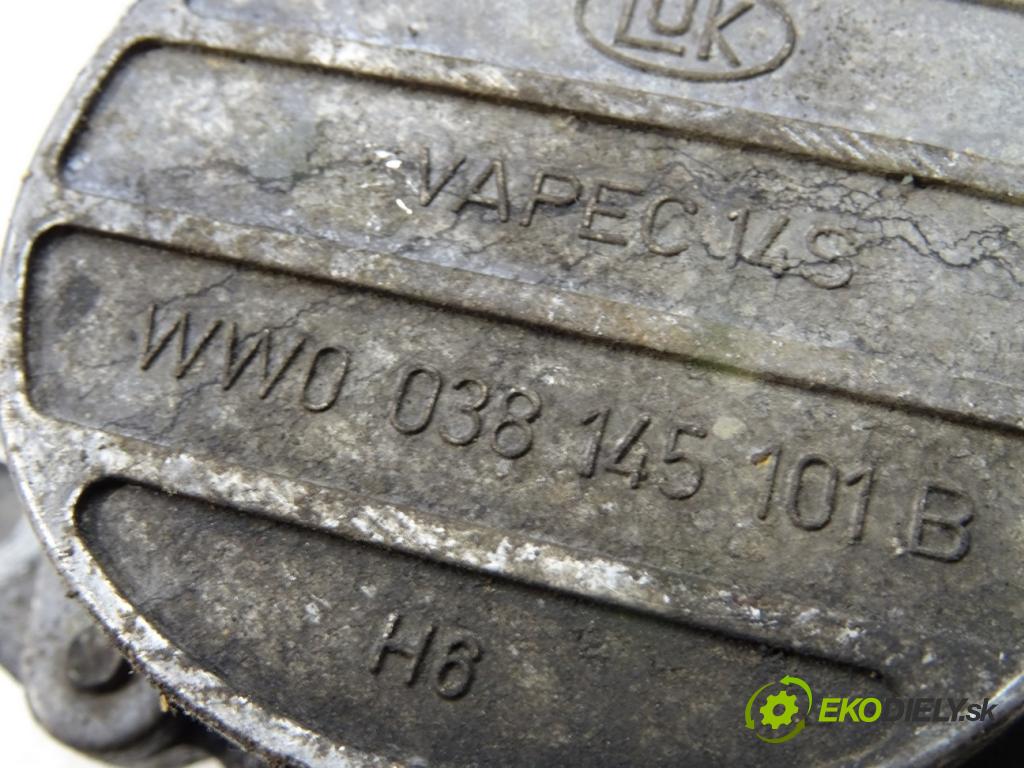 VW GOLF IV (1J1) 1997 - 2008    1.9 TDI 66 kW [90 KM] olej napędowy 1997 - 2004  Pumpa vákuová 038145101B