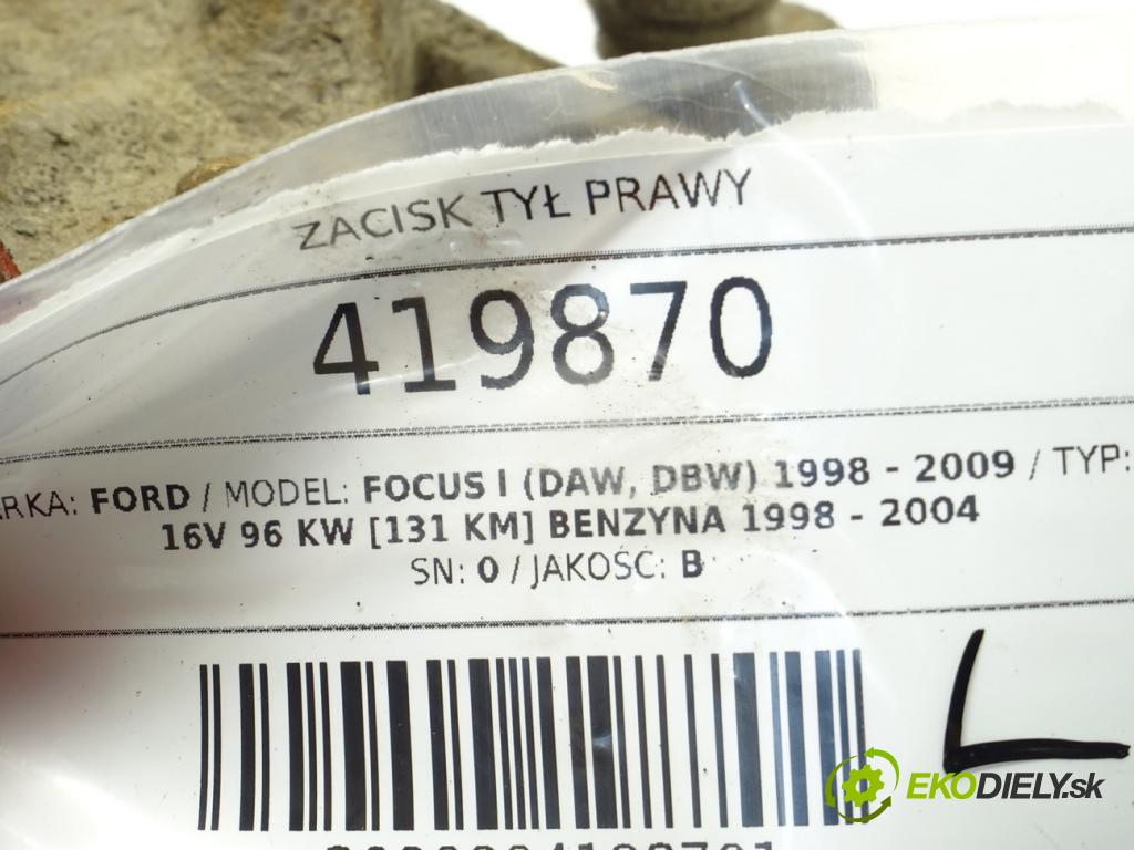 FORD FOCUS I (DAW, DBW) 1998 - 2009    2.0 16V 96 kW [131 KM] benzyna 1998 - 2004  Brzdič strmeň zad pravy  (Ostatné)