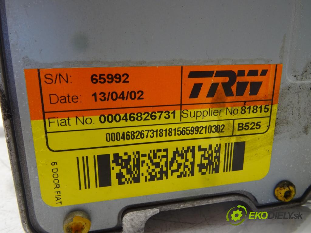FIAT STILO (192_) 2001 - 2010    1.9 JTD (192_XE1A) 85 kW [115 KM] olej napędowy 20  Pumpa servočerpadlo 00046826731 (Servočerpadlá, pumpy riadenia)
