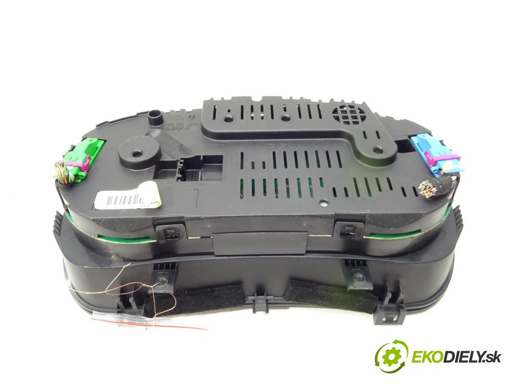 VW GOLF IV (1J1) 1997 - 2008    1.4 16V 55 kW [75 KM] benzyna 1997 - 2004  prístrojovka 1J0919861 (Přístrojové desky, displeje)