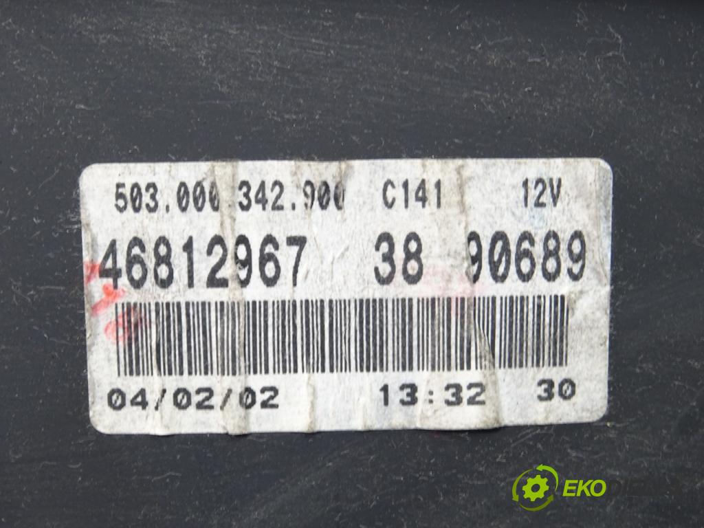 FIAT PUNTO (188_) 1999 - 2012    1.9 JTD 63 kW [86 KM] olej napędowy 2001 - 2012  Prístrojovka 46812967 (Prístrojové dosky, displeje)