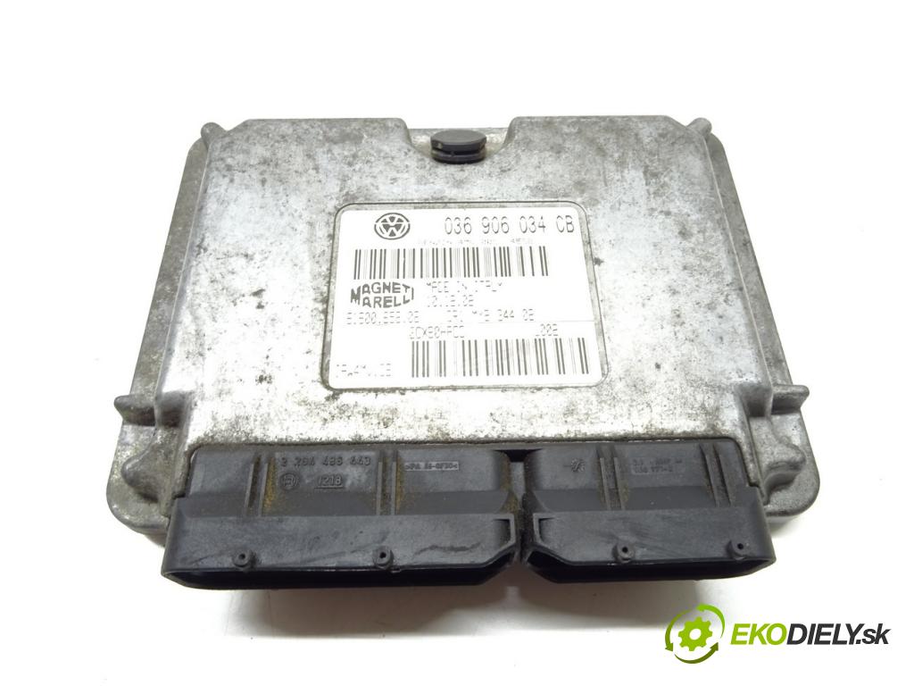 SKODA FABIA I Combi (6Y5) 2000 - 2007    1.4 16V 55 kW [75 KM] benzyna 2000 - 2007  riadiaca jednotka Motor 036906034CB (Riadiace jednotky)