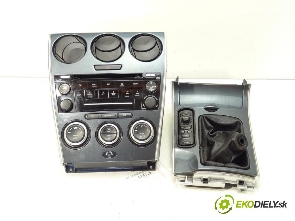 MAZDA 6 Station Wagon (GY) 2002 - 2008    2.0 (GYEW) 108 kW [147 KM] benzyna 2005 - 2007  RADIO Panel kúrenia CQ-EM4570AK
