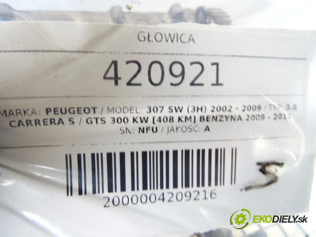 PEUGEOT 307 SW (3H) 2002 - 2009    1.6 16V 80 kW [109 KM] benzyna 2002 - 2008  Hlava valcov 9636076010 (Hlavy valcov)