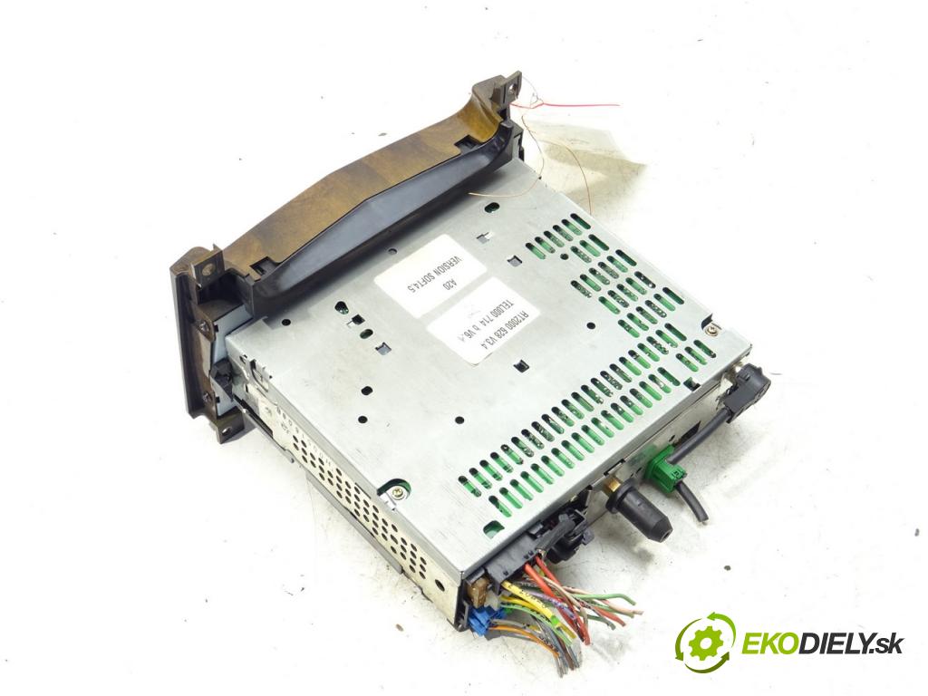 PEUGEOT 607 (9D, 9U) 2000 - 2022    3.0 V6 24V 152 kW [207 KM] benzyna 2000 - 2004  RADIO 96426673GV (Audio zariadenia)