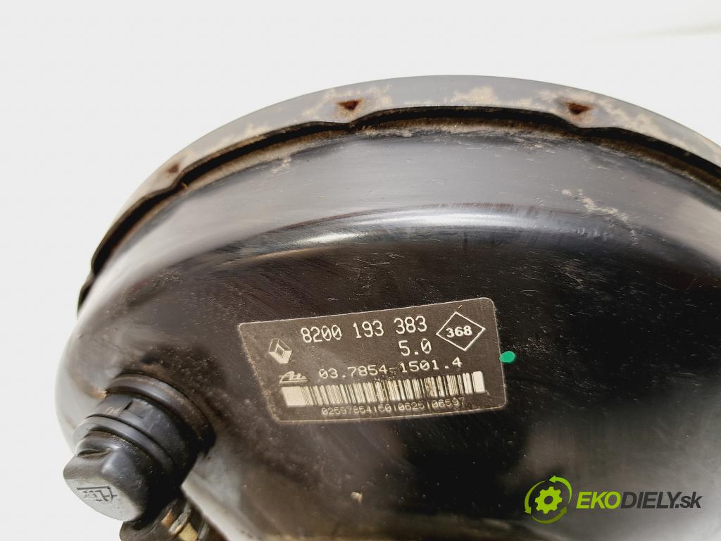 RENAULT CLIO II (BB_, CB_) 1998 - 2016    1.5 dCi (B/CB08) 60 kW [82 KM] olej napędowy 2001   posilovač pumpa brzdová 8200193383 (Posilovače brzd)