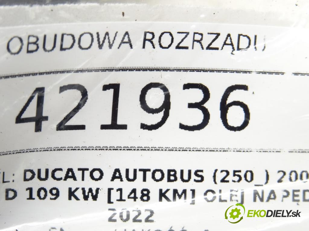 FIAT DUCATO Autobus (250_) 2006 - 2022    150 Multijet 2,3 D 109 kW [148 KM] olej napędowy 2  Obal 500382117 (Kryty motora)