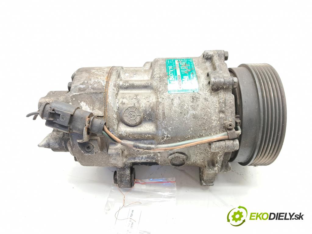 VW GOLF IV (1J1) 1997 - 2008    1.9 TDI 66 kW [90 KM] olej napędowy 1997 - 2004  Kompresor klimatizácie 1J0820803F (Kompresory klimatizácie)