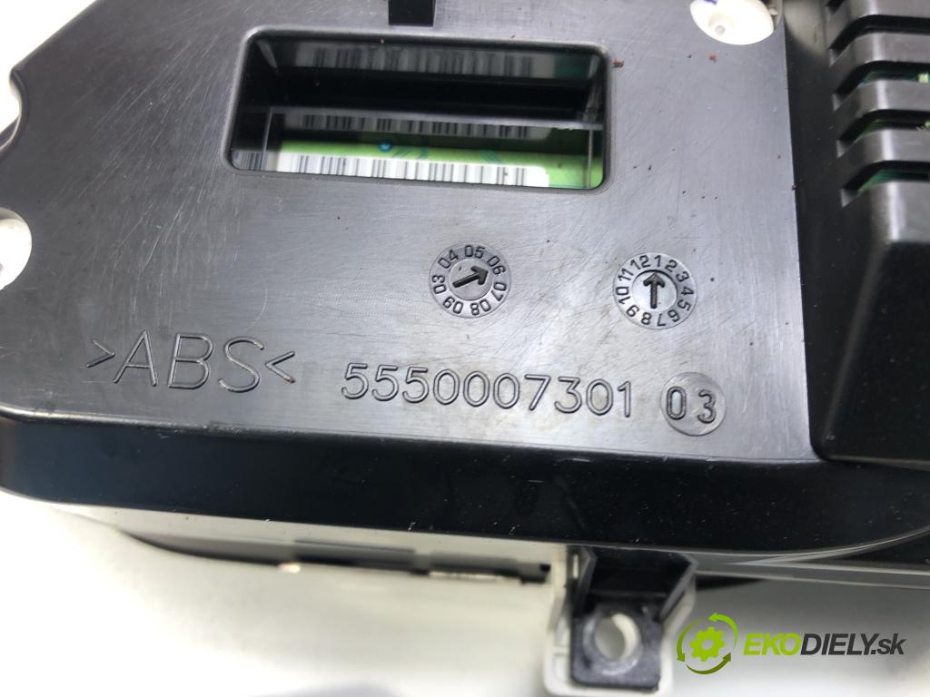 AUDI A6 C6 Avant (4F5) 2004 - 2011    2.7 TDI quattro 120 kW [163 KM] olej napędowy 2005  Prístrojovka 5550007301 (Prístrojové dosky, displeje)