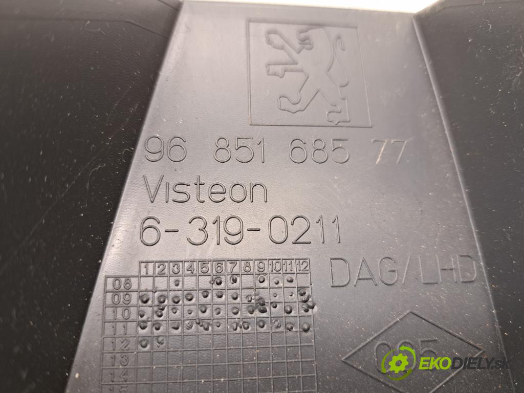 PEUGEOT 3008 nadwozie wielkoprzestrzenne (MPV) (0U_) 2009 - 2017    1.6 VTi 88 kW [120 KM] benzyna 2009 - 2016  Priehradka, kastlík volantu 9685168577