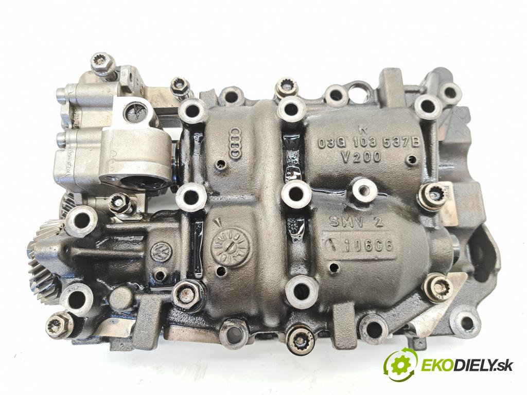 AUDI A4 B7 Avant (8ED) 2004 - 2008    2.0 TDI 103 kW [140 KM] olej napędowy 2004 - 2008  pumpa oleje 03G103537B (Olejové pumpy)