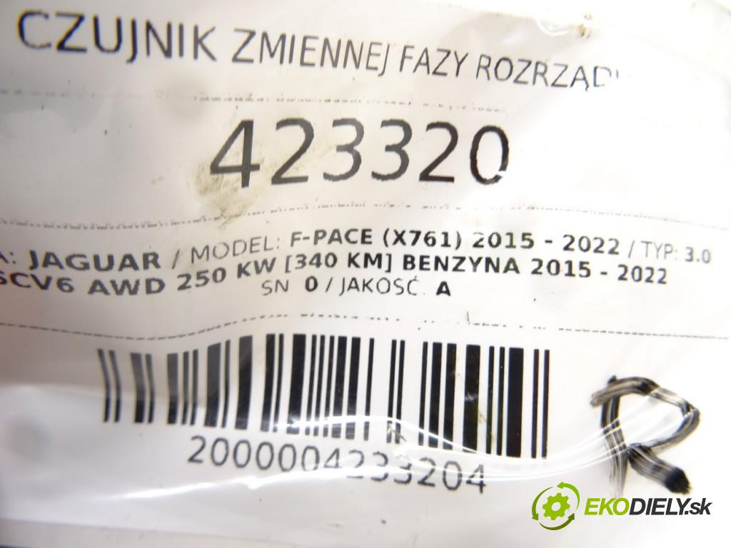JAGUAR F-PACE (X761) 2015 - 2022    3.0 SCV6 AWD 250 kW [340 KM] benzyna 2015 - 2022  Snímač variabilný fázy DX23-6M280-AA (Snímače)