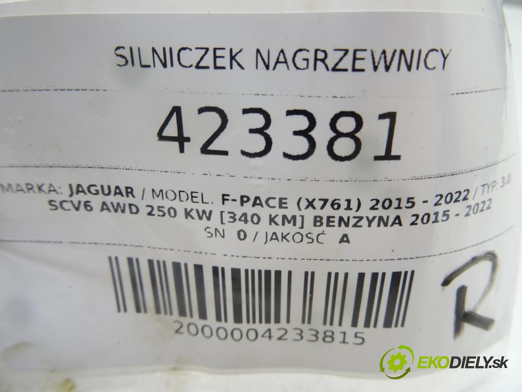 JAGUAR F-PACE (X761) 2015 - 2022    3.0 SCV6 AWD 250 kW [340 KM] benzyna 2015 - 2022  Motorček kúrenia MF-113930-1380 (Motorčeky kúrenia)