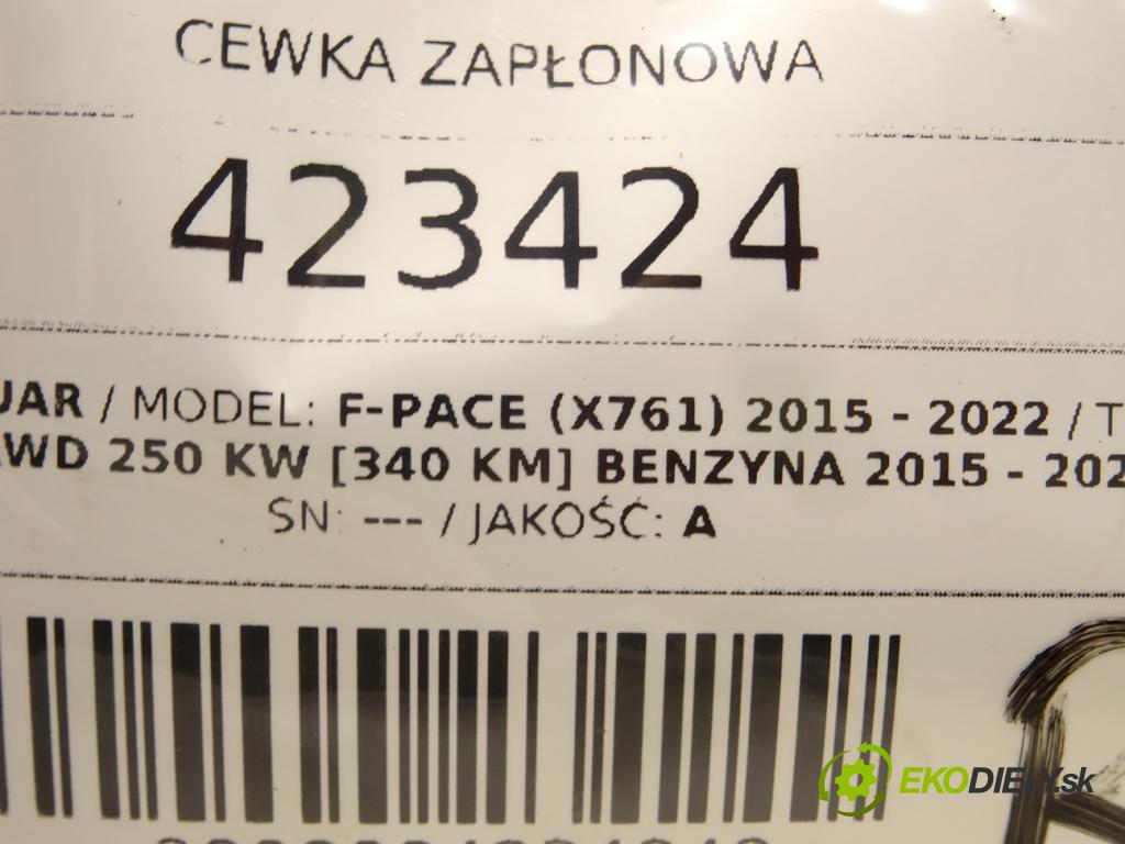 JAGUAR F-PACE (X761) 2015 - 2022    3.0 SCV6 AWD 250 kW [340 KM] benzyna 2015 - 2022  Cievka zapaľovacia DX23-12A366-AC (Zapaľovacie cievky, moduly)