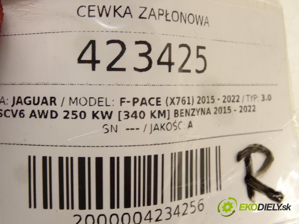 JAGUAR F-PACE (X761) 2015 - 2022    3.0 SCV6 AWD 250 kW [340 KM] benzyna 2015 - 2022  Cievka zapaľovacia DX23-12A366-AC (Zapaľovacie cievky, moduly)