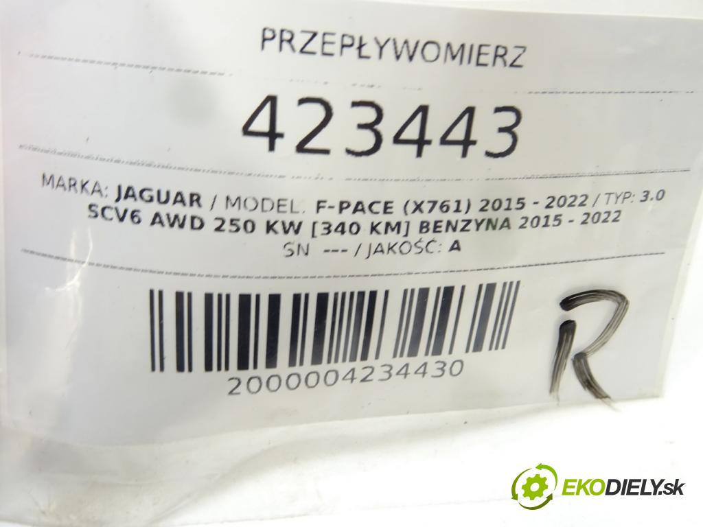 JAGUAR F-PACE (X761) 2015 - 2022    3.0 SCV6 AWD 250 kW [340 KM] benzyna 2015 - 2022  Váha vzduchu 0280218286 (Váhy vzduchu)