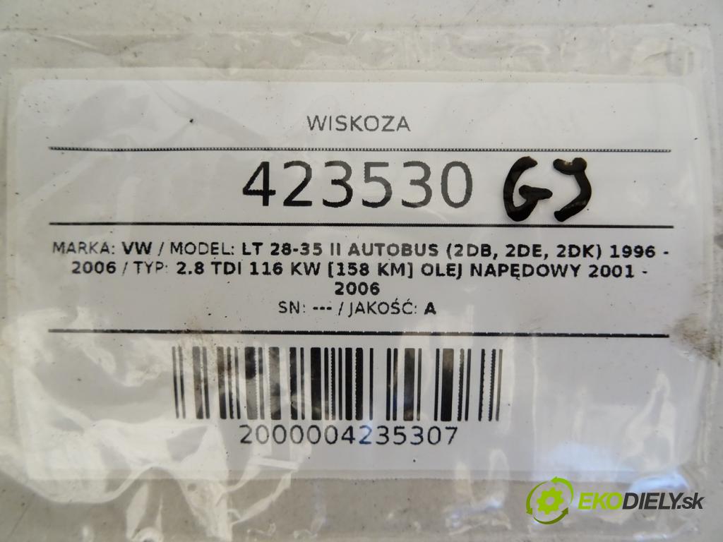 VW LT 28-35 II Autobus (2DB, 2DE, 2DK) 1996 - 2006    2.8 TDI 116 kW [158 KM] olej napędowy 2001 - 2006  Viskospojka  (Ventilátory)