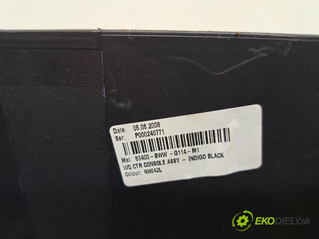 HONDA CR-V III (RE_) 2006 - 2022    2.2 i-CTDi 4WD (RE6) 103 kW [140 KM] olej napędowy  Tunel středový  (Středový tunel / panel)