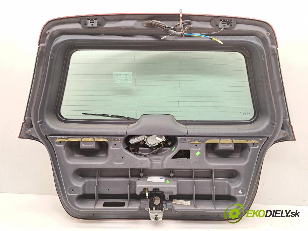 MERCEDES-BENZ KLASA A (W168) 1997 - 2005    A 160 (168.033, 168.133) 75 kW [102 KM] benzyna 19  zadní část kapota 0 (Zadní kapoty)