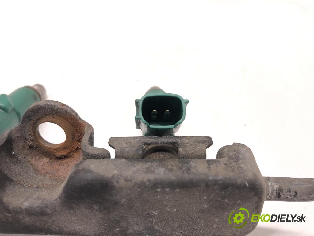 TOYOTA YARIS VERSO VAN (_P2_) 2000 - 2005    1.3 VVTi (NCP22_) 63 kW [86 KM] benzyna 2000 - 200  Lišta vstrekovacia Vstrekovacie ventily 23250-21020 (Vstrekovacie lišty)