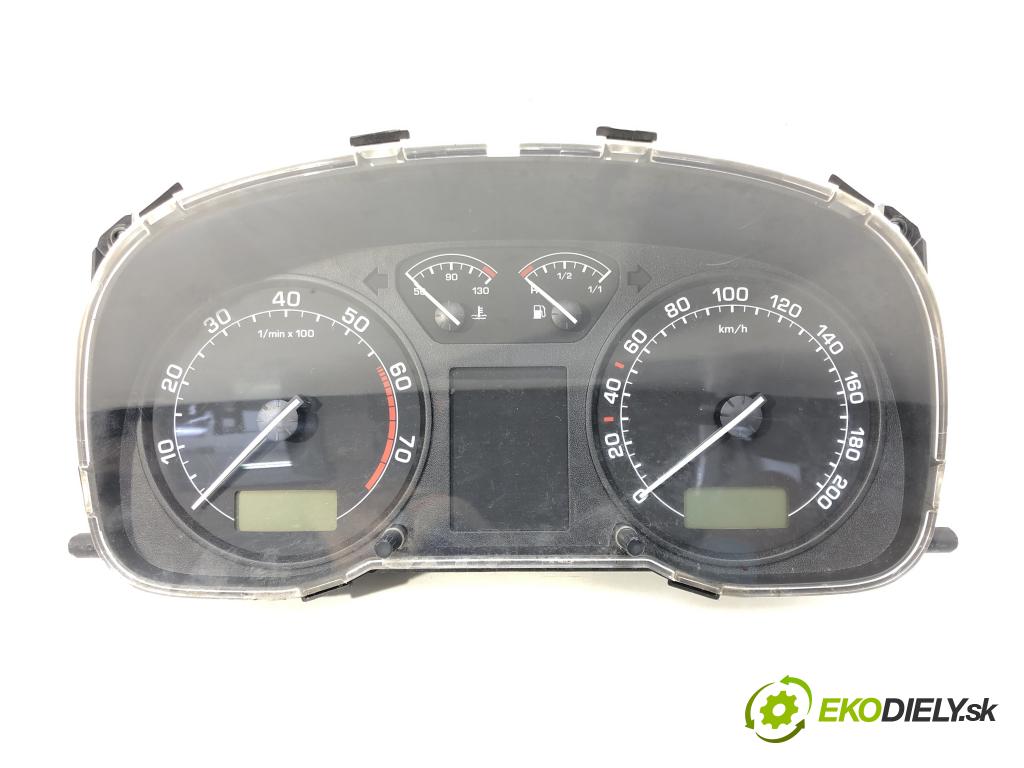 SKODA OCTAVIA I (1U2) 1996 - 2010    1.6 55 kW [75 KM] benzyna 1996 - 2004  Prístrojovka 1U2919034T (Prístrojové dosky, displeje)