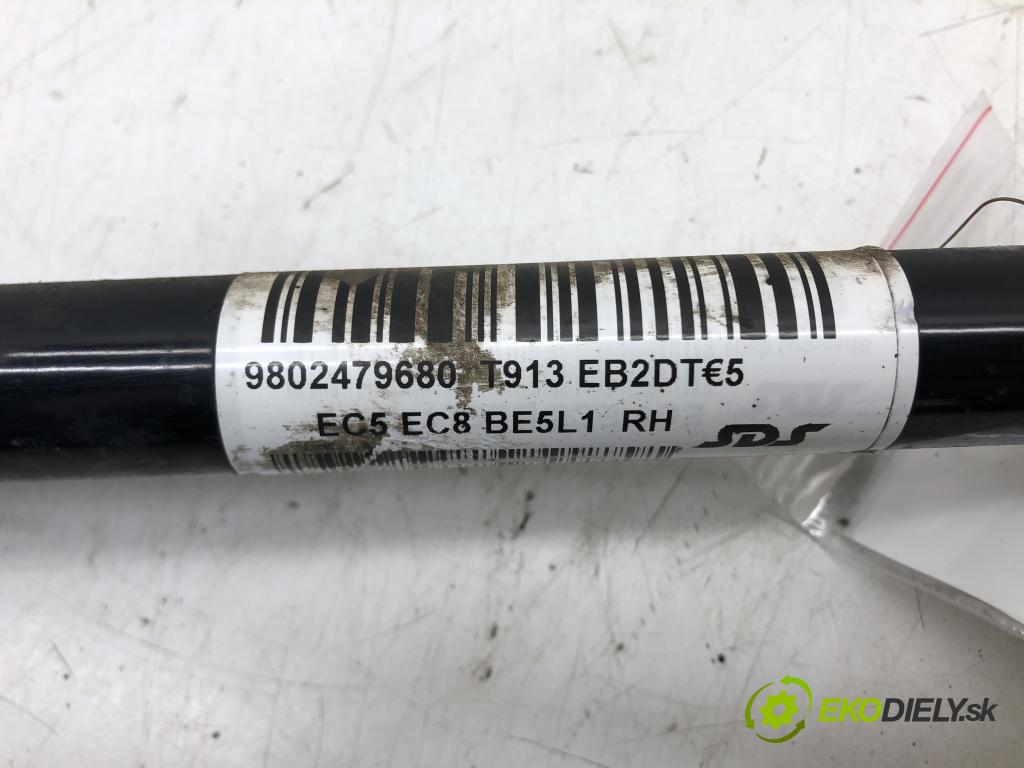 PEUGEOT 308 II (LB_, LP_, LW_, LH_, L3_) 2013 - 2021    1.2 THP 130 96 kW [131 KM] benzyna 2013 - 2021  Poloos pravá 9802479680 (Poloosy)