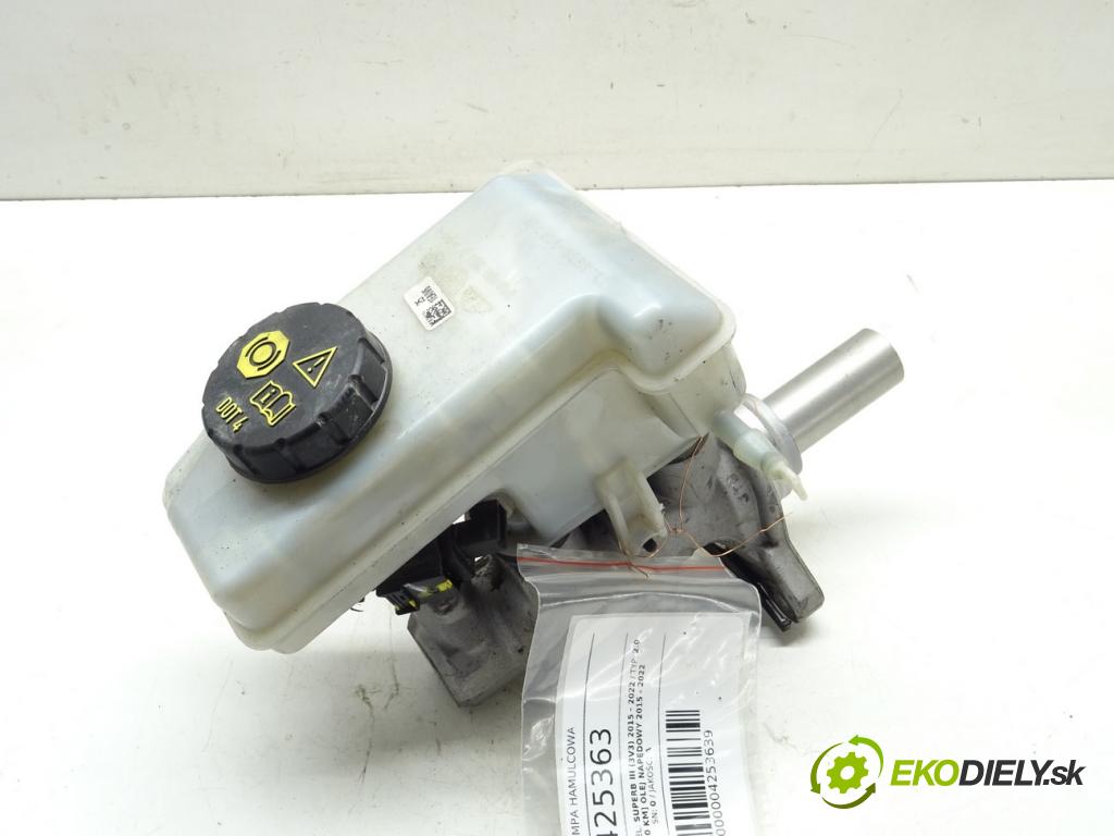 SKODA SUPERB III (3V3) 2015 - 2022    2.0 TDI 140 kW [190 KM] olej napędowy 2015 - 2022  Pumpa brzdová  (Posilňovače bŕzd)