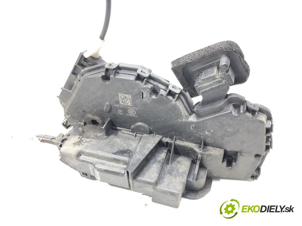 SKODA SUPERB III (3V3) 2015 - 2022    2.0 TDI 140 kW [190 KM] olej napędowy 2015 - 2022  zámok zad ľavy 5TA839015H