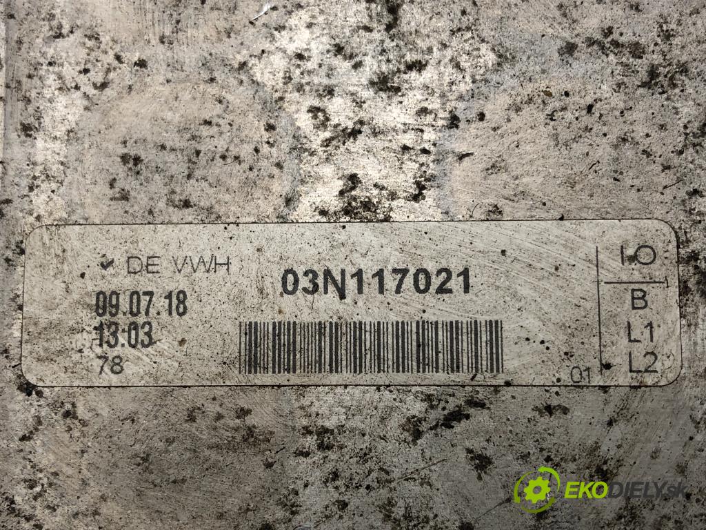 SKODA SUPERB III (3V3) 2015 - 2022    2.0 TDI 140 kW [190 KM] olej napędowy 2015 - 2022  chladič oleje 03N117021 (Chladiče oleje)