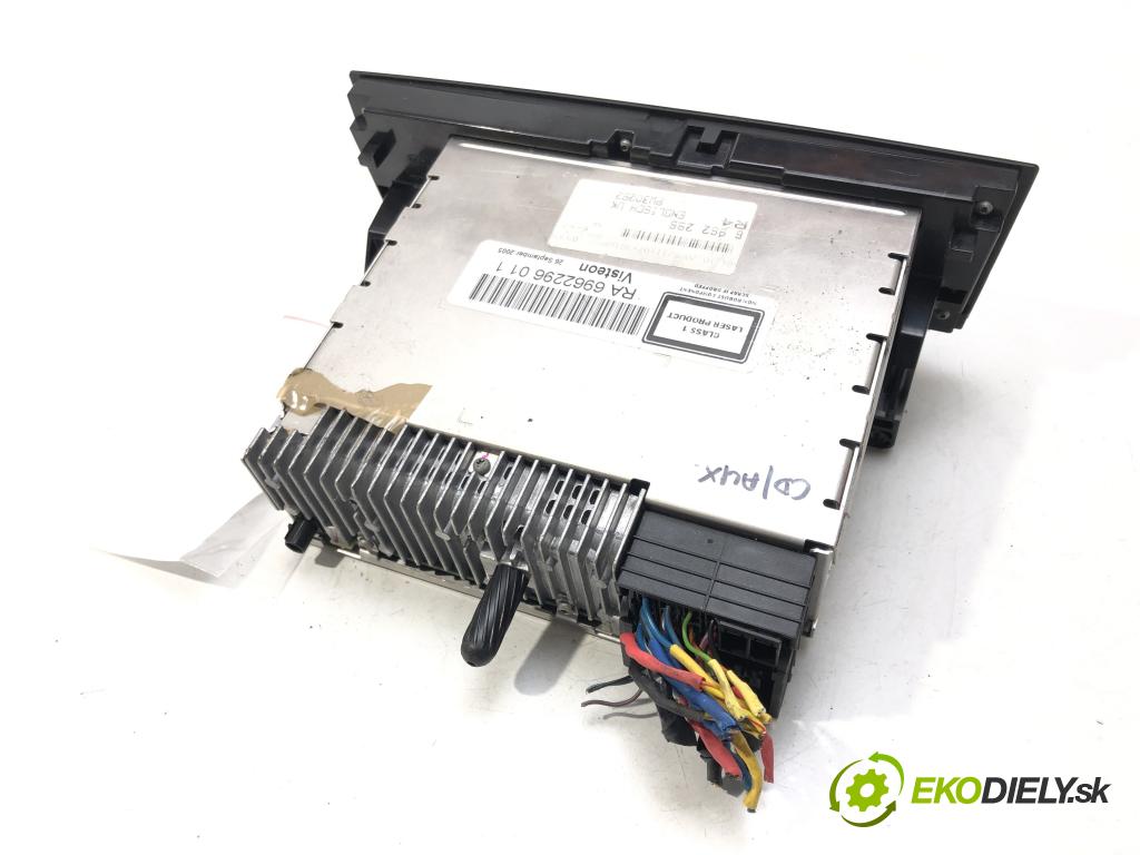 BMW 3 (E90) 2004 - 2012    318 i 95 kW [129 KM] benzyna 2005 - 2007  RADIO 6962296 (Audio zariadenia)