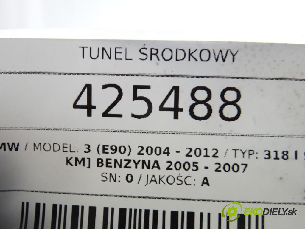 BMW 3 (E90) 2004 - 2012    318 i 95 kW [129 KM] benzyna 2005 - 2007  Tunel stredový  (Stredový tunel / panel)