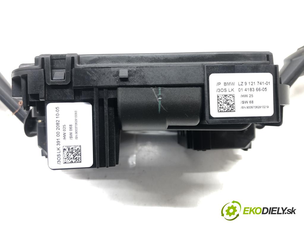BMW 3 (E90) 2004 - 2012    318 i 95 kW [129 KM] benzyna 2005 - 2007  Prepínač kombinovaný 9121741 (Prepínače, spínače, tlačidlá a ovládače kúrenia)